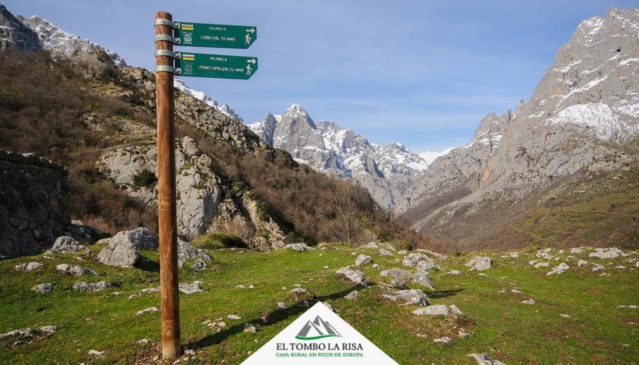Casa Rural El Tombo La Risa Santa Maria de Valdeon Εξωτερικό φωτογραφία